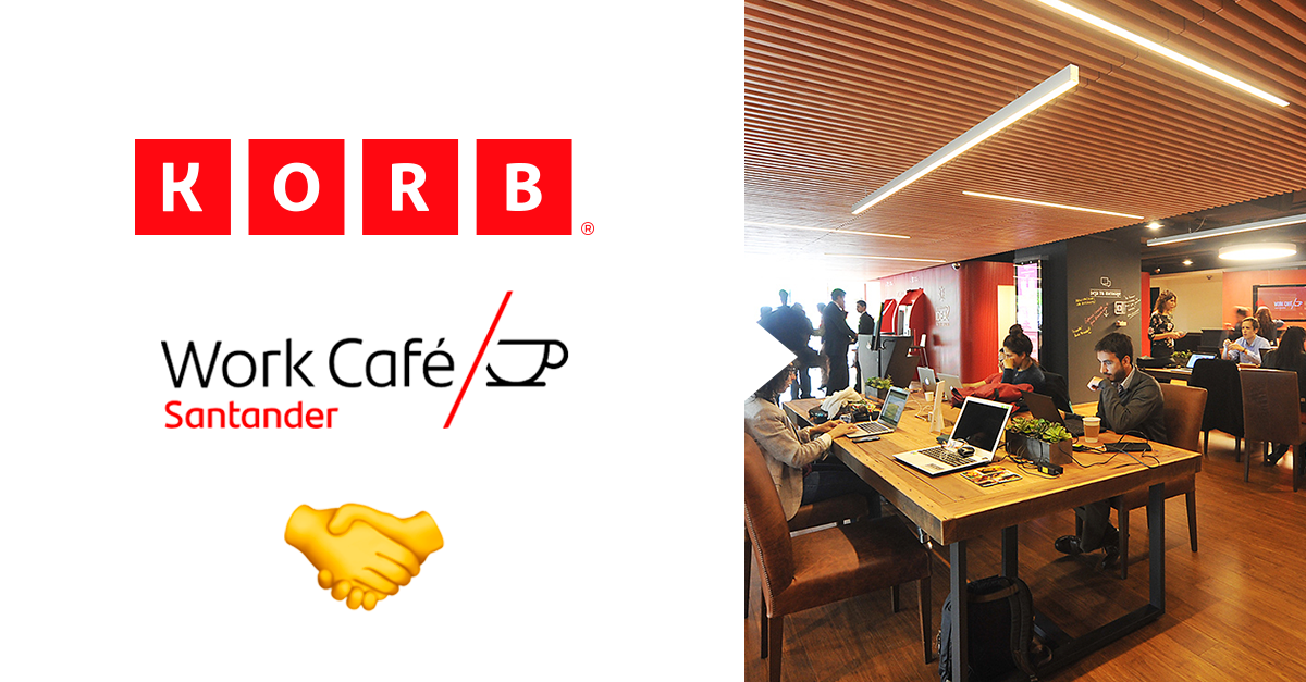 ¡KORB en Work Café de Santander!